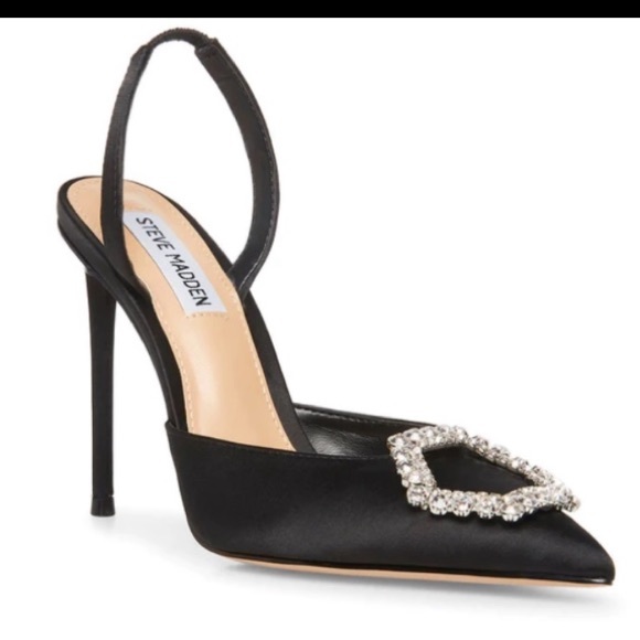 BLACK Steve Madden Heels - Picture 2 of 9